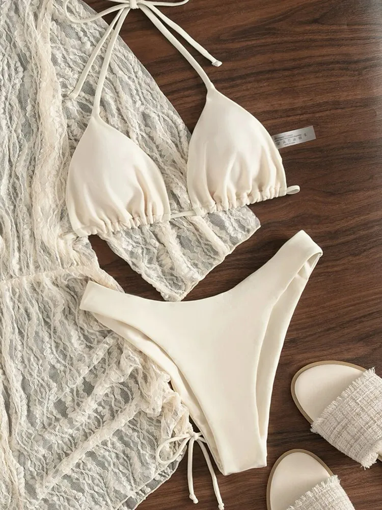 Women&prime;s Long Sleeve Mesh V Neck Drawing Cover up with Swimsuits