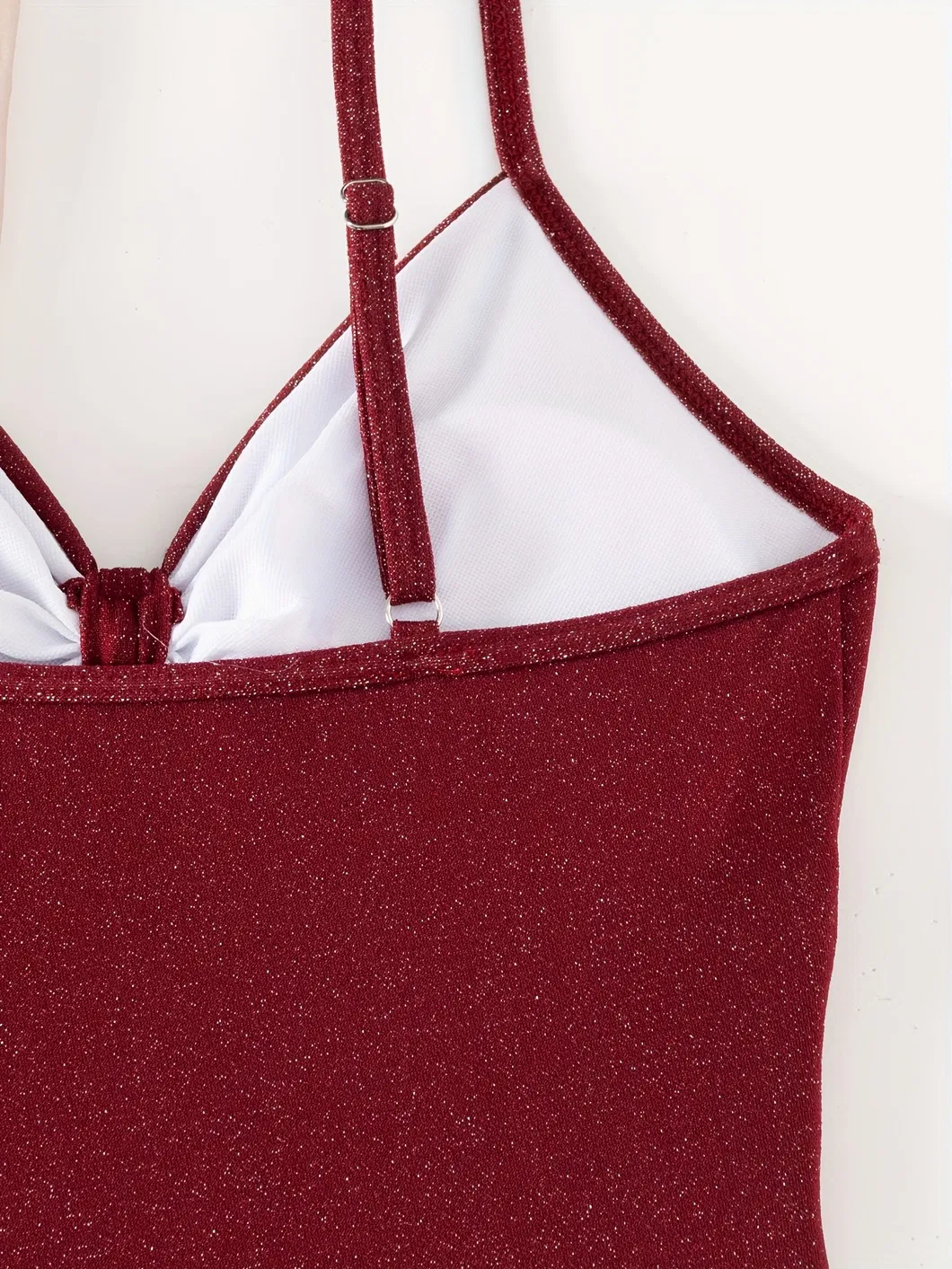 Shinny Cutout One Piece Bikini