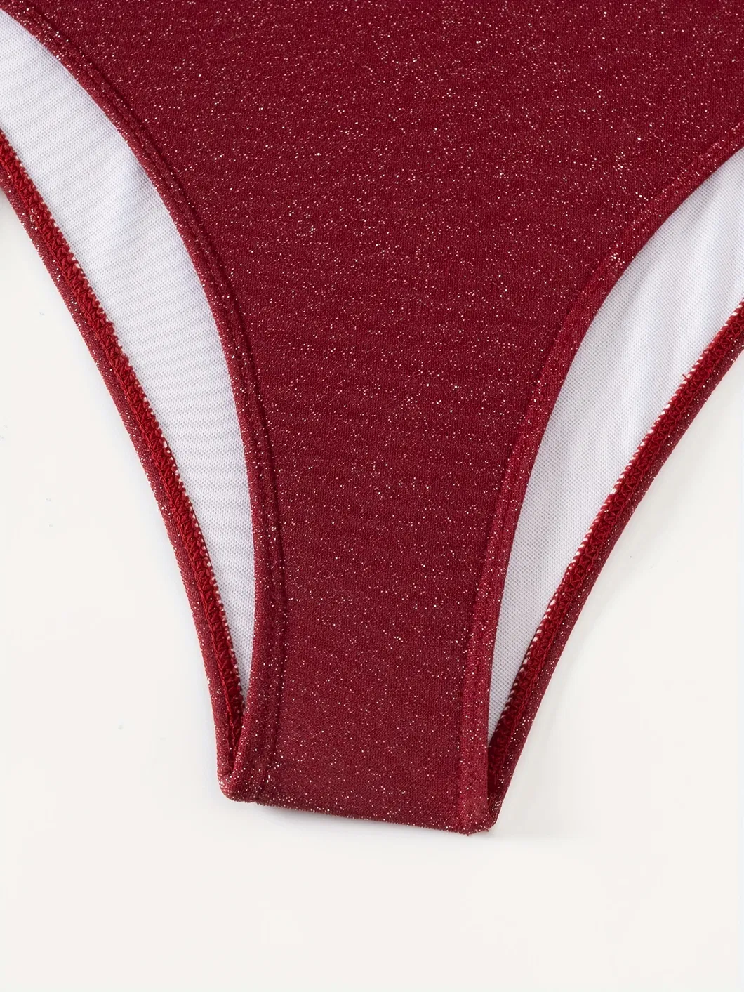 Shinny Cutout One Piece Bikini